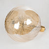 GloboStar® 99211 Λάμπα LED MTX Diode HP E27 G150 PUMPKIN Γλόμπος 1.6W 140lm 360° AC 220-240V IP20 Φ15 x Υ19cm Ultra Θερμό Λευκό 2200K με Μελί Γυαλί - Dimmable - 3 Years Warranty