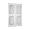 NETTO # ΠΛΑΦΟΝΙΕΡΑ 4X40W G9 ANESIS
