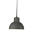 ^ΜΑΥΡΟ ΚΡΕΜΑΣΤΟ ΦΩΤΙΣΤΙΚΟ BERO 1XE27 MAX.10W LED IP44 ΜΕ ΟΠΑΛ PC ΚΑΛΥΜΜΑ