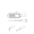 ^LED STREET LUMINAIRE 60W 8400LM 4000K 150Χ75˚ CLASS II 230V AC IP66