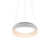 ^ΚΡΕΜΑΣΤΟ Φ/Σ LED 34W 3000K 1700LM ΛΕΥΚΟ ΜΕΤΑΛΛΙΚΟ D45XH120CM APOLLO