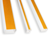 ^ 40X25mm WITH ADHESIVE TAPE WHITE