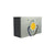 COB EPISTAR 20W 6500K 2420Lm ΟΡΘΟΓ.ΨΥΚΤΡΑ ΑΛΟΥΜ&ΚΑΛ.ΣΥΝΔ.ΘΗΛ