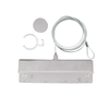KIT ΚΡΕΜΑΣΗΣ ΓΙΑ COSMO20*W, COSMO40*W (ΛΕΥΚΟΣ ΜΑΤ ΜΑΓΝΗΤΙΚΟΣ ΑΝΤΑΠΤΟΡΑΣ+2M AΤΣΑΛΙΝΗ NTIZA ME ΚΛΙΠ)