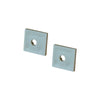 SET OF PLASTIC END CAPS FOR P135/A, 2PCS WITH HOLE