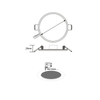 FLEX W ROUND LED SLMPANEL 15W 3000K 1300Lm 230V Φ50-150 120°