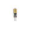 LED SMD G4 PLASTIC 2W 4.000K 190Lm 360° 12V AC/DC Ra80 30.000Hrs CLEAR