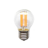 LED FILAMENT E27 BALL DIM 6W 2700K 230V AC 550LM RA80