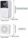 HD Εξυπνη Κάμερα με κουδούνι πόρτας Wi-Fi με Νυχτερινη Οραση-τεμ1