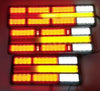 Υψηλής ποιότητας 24V LED Συνδυασμένα πίσω φώτα φορτηγού Πορείας-Στόπ-Φλας-τεμ1