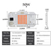 AC 220V 50w Dimmable Samsung Lm283B+3500+370-780nm LED Ανάπτυξης Φυτων Full Spectrum-τεμ.1