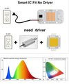 AC 220V 50w Dimmable Samsung Lm283B+3500+370-780nm LED Ανάπτυξης Φυτων Full Spectrum-τεμ.1