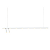 ^ΚΡΕΜΑΣΤΟ Φ/Σ LED 30W COB ΛΕΥΚΟ ΑΛΟΥΜΙΝΙΟ 3000K 2700LM 120X4XH139CM MAGNETO
