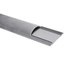 70X20mm ROUND GREY
