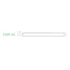 T8 G13 LED SMD 24W 1.5M 230V 2830LM 6500K 160° RA80 40.000Hrs & LED STARTER