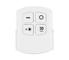 Φωτιστικά Νυκτός Μπαταρίας LED COB 6W 600lm με Timer & Ασύρματο Χειριστήριο RF - ΣΕΤ 3 Τεμαχίων Ψυχρό Λευκό 6000K