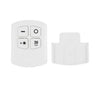 Φωτιστικά Νυκτός Μπαταρίας LED COB 6W 600lm με Timer & Ασύρματο Χειριστήριο RF - ΣΕΤ 3 Τεμαχίων Ψυχρό Λευκό 6000K
