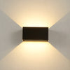 ^LED SMD WALL LUMINAIRE 12W 860LM 0-120° 230VAC 3.000K DARK GREY CRI80 IP54 30.000HRS