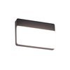 ^LED SMD WALL LUMINAIRE 13W 650LM 120° 230V AC 3.000K DARK GREY CRI80 IP65 30.000HRS