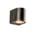 ^GU10 WALL LUMINAIRE 230V AC GOLDEN BLACK IP65 MAX.35W