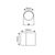^LED HP WALL LUMINAIRE 4W 230LM 40° 230V AC 3.000K DARK GREY CRI80 IP65 30.000HRS