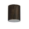 ^GU10  ROUND CEILING LUMINAIRE 230V AC GOLDEN BLACK IP65 GU10 MAX.35W
