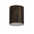 ^GU10  ROUND CEILING LUMINAIRE 230V AC GOLDEN BLACK IP65 GU10 MAX.35W