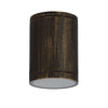 ^E27 PAR30  ROUND CEILING LUMINAIRE 230V AC GOLDEN BLACK IP65 MAX.35W
