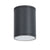 ^E27 PAR30  ROUND CEILING LUMINAIRE 230V AC DARK GREY IP65 MAX.35W
