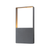 ^LED SMD WALL LUMINAIRE 4W 240LM 120° 230V AC 3.000K DARK GREY CRI80 IP54 30.000HRS