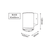 ^LED HP WALL LUMINAIRE 3W 150LM 50° 230V AC 3.000K DARK GREY CRI80 IP54 30.000HRS