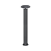 ^LED SMD POST LUMINAIRE 7W 520LM 330° 230V AC 3.000K DARK GREY CRI80 IP54 30.000HRS