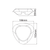 ^LED SMD WALL LUMINAIRE 7W 520LM 330° 230V AC 3.000K DARK GREY CRI80 IP54 30.000HRS