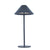 ^LED SMD TABLE BATTERY LUMINAIRE 3W 140LM  3.000K DARK GREY  270° CRI80 IP54