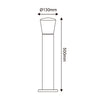 ^E27 POST LUMINAIRE 230V AC DARK GREY IP54 MAX.40W