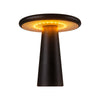 ^LED SMD TABLE BATTERY LUMINAIRE 2W 190LM MAX 335° CCT 2.200-3.000K MATT BLACK CRI80 IP65