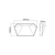^LED SMD WALL LUMINAIRE 10W 400LM 120° 230V AC 3.000K DARK GREY CRI80 IP65 30.000HRS