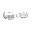 LED WINDOW VITRINE LUMINAIRE 9W 1050lm 110°x3° 230V AC 3000K MATT WHITE CRI80 IP65 40.000hrs