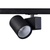 BLACK LED TRACK LUMINAIRE 40W 3000K 1-PHASE 38° 4000LM 230V AC Ra80