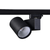 BLACK LED TRACK LUMINAIRE 40W 3000K 3-PHASE 38° 4000LM 230V AC Ra80