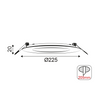 NETTO ROUND W REC. LED DIM SLIM PANEL 20W 6000K 1480Lm 230V Φ225
