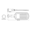 LED STREET LUMINAIRE 60W 8400LM 4000K 140x90˚ CLASS I 230V AC IP66