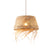 ^ΚΡΕΜΑΣΤΟ Φ/Σ 1xE27 ANDROS GRASS RATTAN Φ40Χ120CM