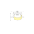 ESME ALUMINUM PROFILE P101 WITH SEMI-CLEAR 60o PC DIFFUSER 2m/pc