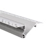 SLID TRIMLESS WHITE ALUMINUM PROFILE WITH OPAL PC DIFFUSER 2m/pc