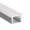 MINA SEMI TRIMLESS ALUMINUM PROFILE WITH OPAL PC DIFFUSER 2m/pc