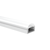 WALL MOUNTED ALUMINUM PROFILE FOCUS P2LA 60° WITH SEMI-CLEAR PC DIFFUSER 2m/pc