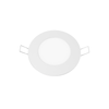 LED SLIM PANEL WHITE ROUND REC. 6W 4000K 470Lm Φ119 230V AC Ra80