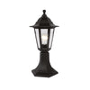 6S PLASTIC FLOOR GARDEN BLACK LUMINAIRE 41CM E27 IP44