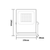 BLACK LED SMD FLOOD LUMINAIRE IP66 100W RGBW 230V